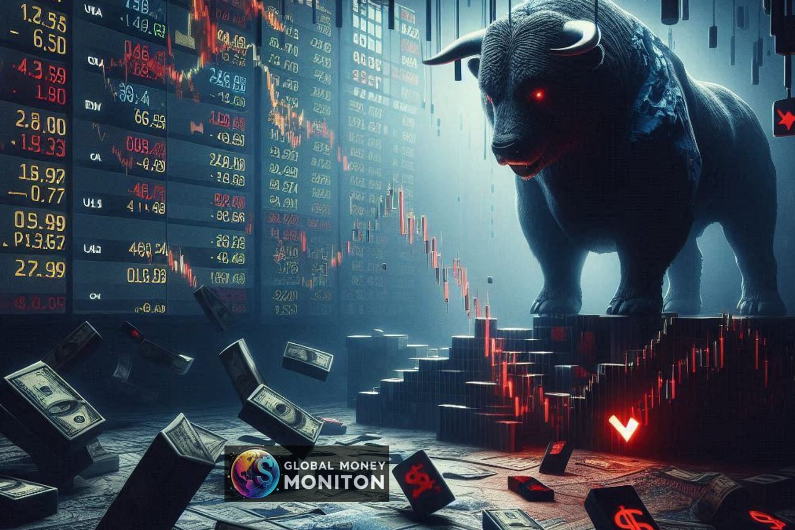 Bolsas pelo mundo despencam e Nasdaq entra em “bear market” com guerra tarifária entre China e EUA