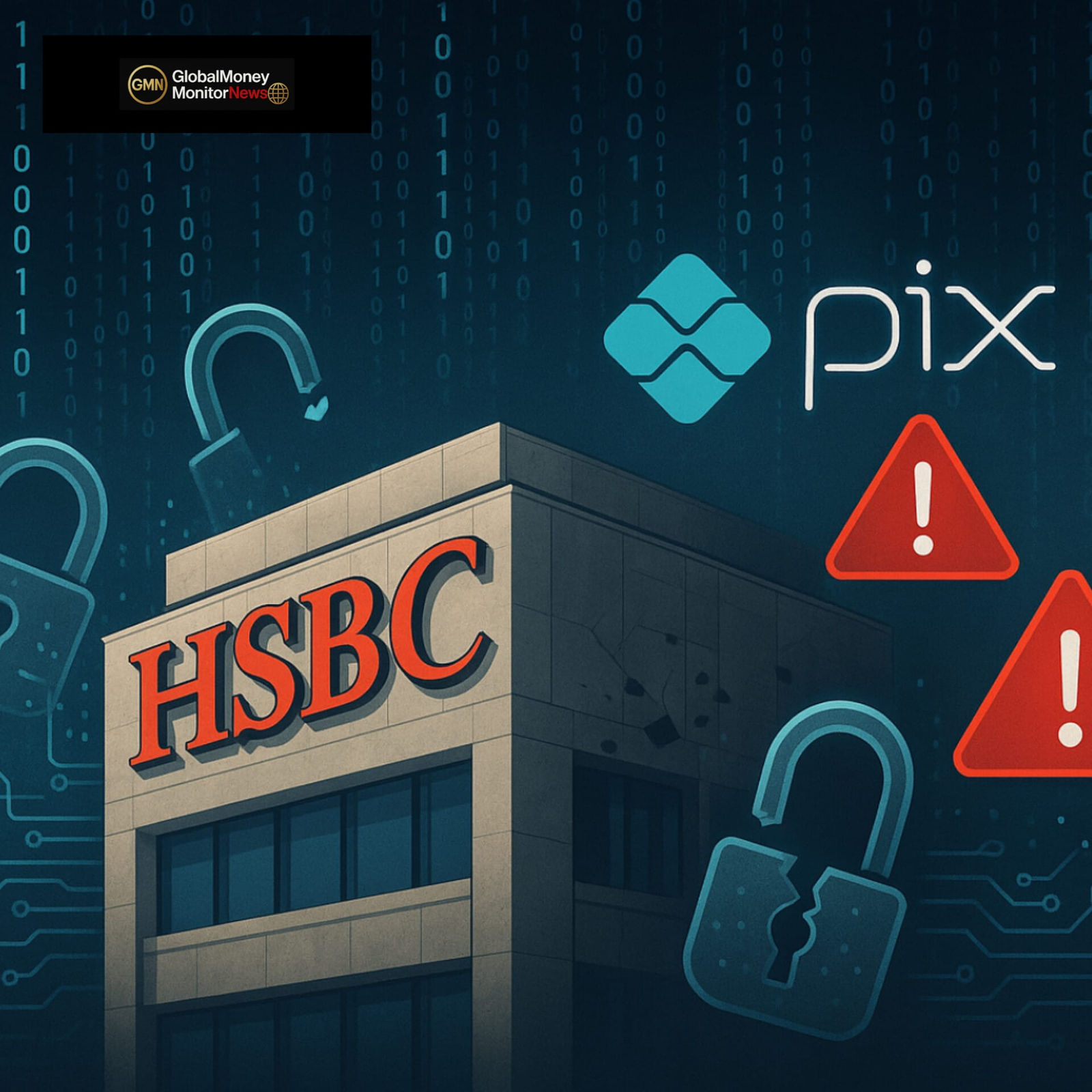 HSBC sofre ataque hacker de R$ 400 milhões no Pix: entenda riscos, impacto e medidas de segurança