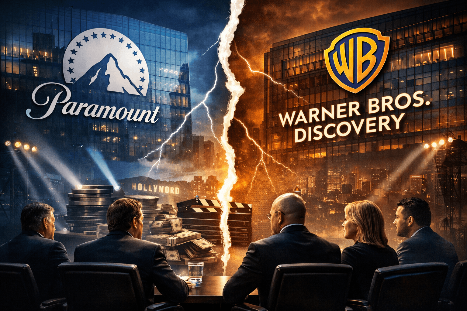 Paramount reage à rejeição da Warner e reforça estratégia para acordo histórico