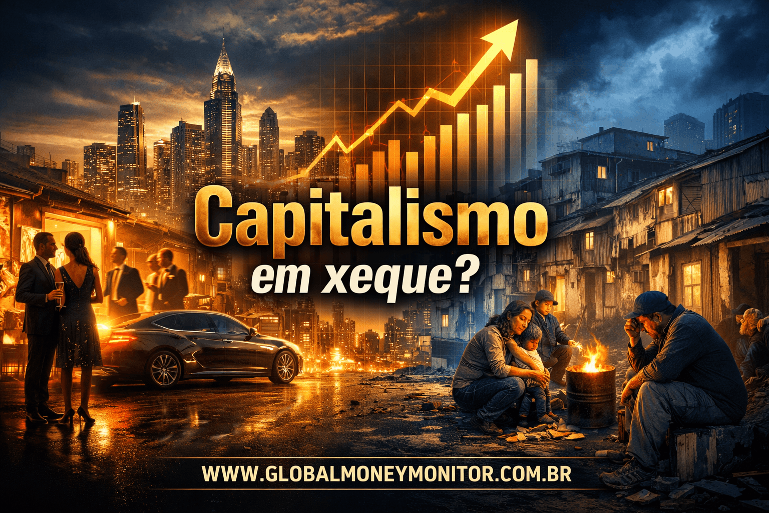 Capitalismo em xeque: por que até gigantes do mercado admitem a insatisfação global