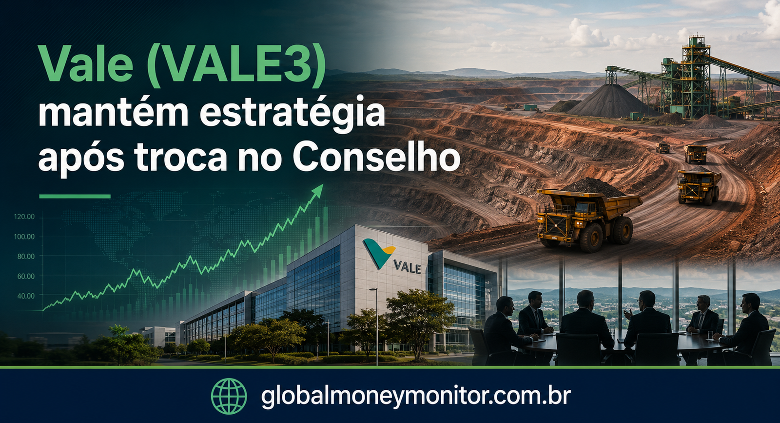 Mudança no Conselho da Vale acende alerta, mas CFO descarta ruptura na estratégia