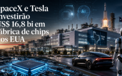 SpaceX e Tesla apostam US$ 16,8 bilhões em megafábrica de chips que pode redefinir a corrida pela IA
