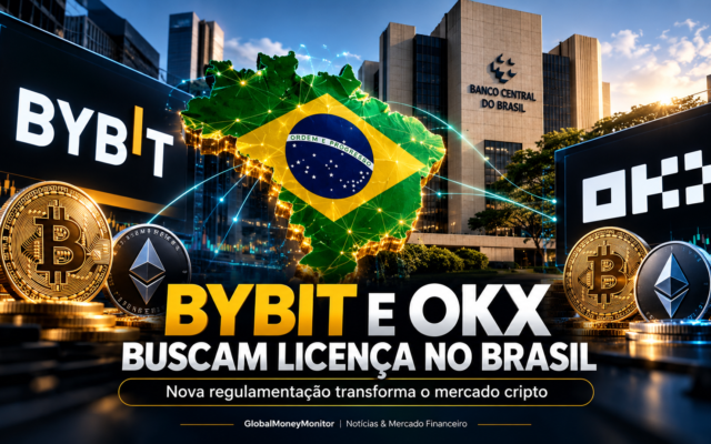 Bybit Solicita Licença no Brasil e Amplia Disputa com OKX pelo Mercado de Criptomoedas
