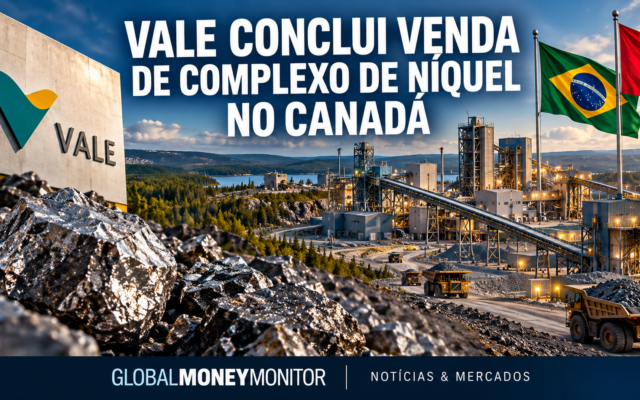Vale Redefine Estratégia no Canadá com Venda de Mina de Níquel e Investimento de US$ 200 Milhões